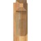 Ekena Millwork Traditional Rough Sawn Craftsman Outlooker, Western Red Cedar, 6"W x 16"D x 16"H OUT06X16X16TRA04RWR - alternate 2